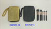 8357CD 5-pc make up brush set w/cosmetic bag