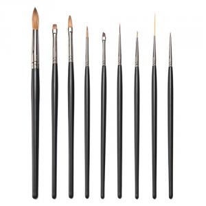 S8727GM 9-pc nail painted brush set